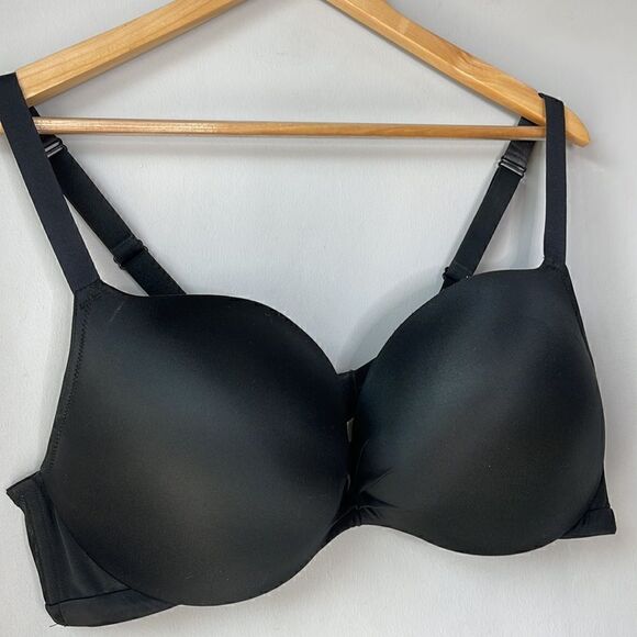 Cacique Black Bra 40 DD - Picture 2 of 6